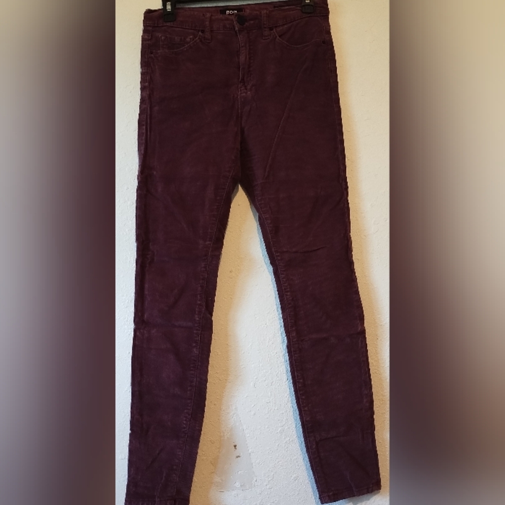 BDG wine skinny corduroys